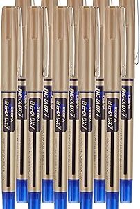 STYLO ROLLER À POINTE AIGUILLE ZEBRA DX-7 EX-JB5 0,7 MM BLEU