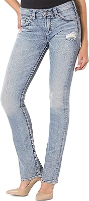 Silver jeans co., ind jean slim taille moyenne suki pour femme, m