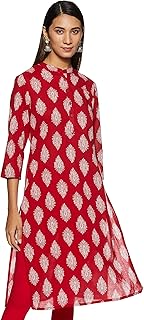 Kurti en coton coupe régulière pour femme (tavcore03)