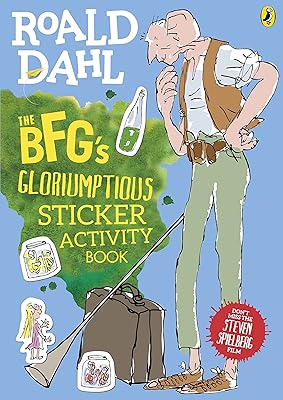 Le livre d'activités d'autocollants glorieux de bfg