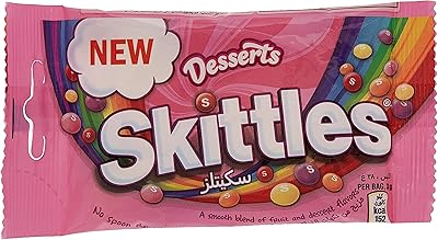Skittles dessert confiseries à saveur fruitée bonbons 38 g