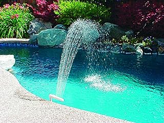 Fontaine cascade pool master 54507 pour piscine et spa, pour piscines avec raccord