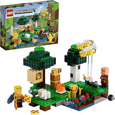 Ensemble de construction lego® minecraft® la ferme aux abeilles 21165 (238 pièces). Plus de choix, moins de dépenses avec Diaytar