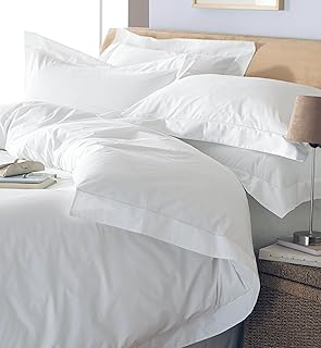Parure de lit paoletti oxford super king de qualité hôtelière 5 étoiles - percale de coton blanc 200 fils - lavable en machine. Diaytar Sénégal : Innovation digitale et prix attractifs