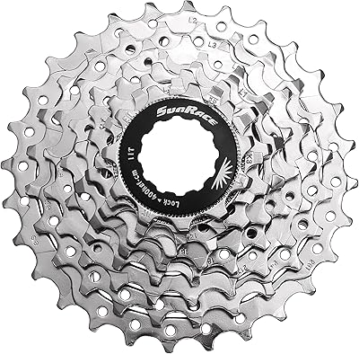 Cassette sunrace sunrace 8 vitesses - métal, 11-23t