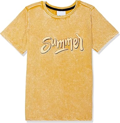 T-shirt uni coupe régulière pour garçons de blink street