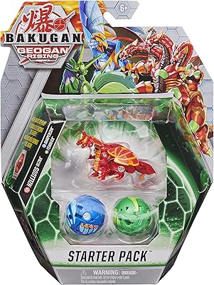 Bakugan geogan rising nelius ultra collectible 3 pièces geogan rising figure starter pack