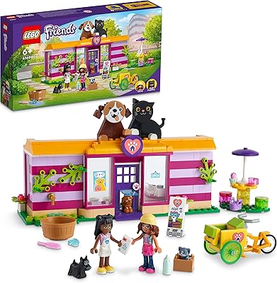 Lego friends 41699 ensemble café d'adoption d'animaux de compagnie (292 pièces)
