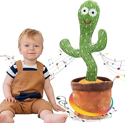 Jeu d'enregistreur vocal dancing cactus pour enfants d'ava toys - jeu de cactus