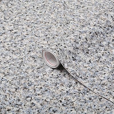 Film autocollant décoratif d-c-fix 346-0180, granit gris, rouleau de 17 x 78