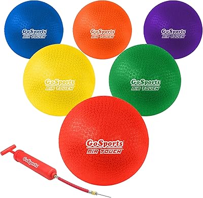 Balles d'aire de jeux pour enfants go sports (ensemble de 6 pièces robustes)