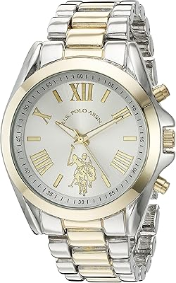 Montre à quartz pour femme de l'us polo association, affichage analogique et bracelet