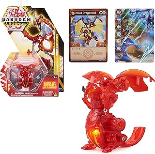Bakugan figurines lumineuses bakugan de legends nova dragonoid une carte de personnage