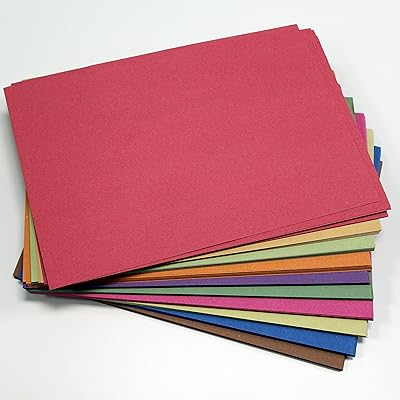 Papier sucre coloré recyclé a4 100 g/m2 250 feuilles de bcreative ®