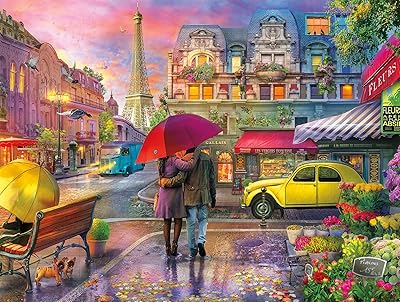 Buffalo games - puzzle de 750 pièces de citizens in color renewing paris
