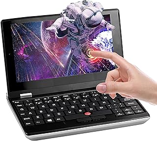 Mini ordinateur portable entièrement métallique avec écran tactile de 7 pouces, processeur haute