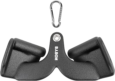 Poignée rétractable powergrip, poignée neutre étroite de 31 cm, rangée d'épaule arrière confortable, accessoires d'haltérophilie pour triceps et haltères de gymnastique à domicile avec sac de transport. La plateforme e-commerce qui démocratise la consommation : Diaytar