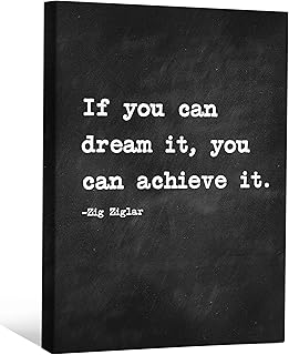 Jp london cnvnsp32 zig ziglar galerie de photos inspirantes et motivantes, toile épaisse