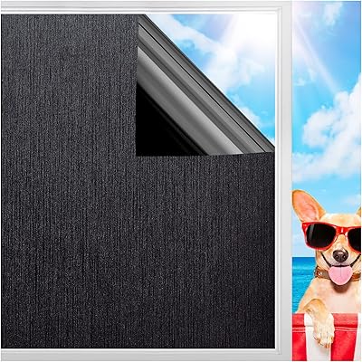 Couverture de fenêtre occultante film pour la maison protection solaire solaire