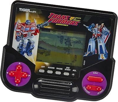 Tiger electronics transformers movie disguise generation 2 jeu vidéo électronique lcd d'inspiration rétro