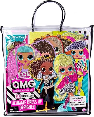 Lol omg ultimate dress designer d'horizon group usa. habillez 6 poupées avec plus