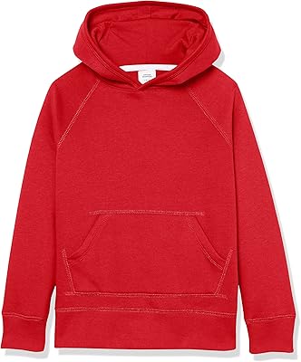 Sweat à capuche rouge pour filles amazon essentials, l