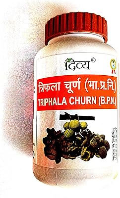 Patanjali triphala churna par divya - 100 grammes (pack de 2)