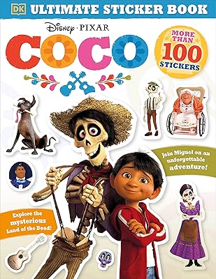 Livre d'autocollants ultime : disney pixar coco
