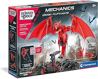 Clementoni 19210 kit de construction drago science building kit de construction laboratoire