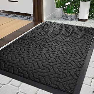 Paillasson d'extérieur ymobra, paillasson durable toutes saisons pour entrée de maison, tapis