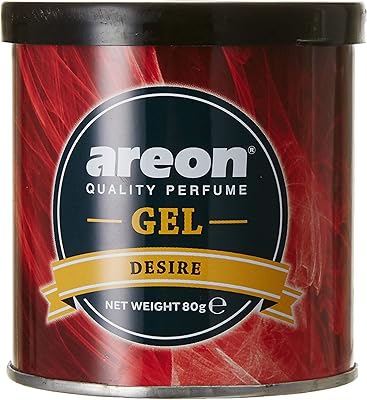 Boîte de gel parfumé pour voiture areon - desire - paquet de 1