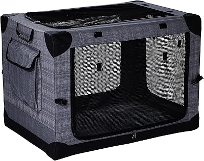 Cage pour animaux all4 paws easy move - grand 82 x 59 x