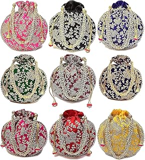 Sacs potli pour femmes pour l'artisanat bijoux bracelets ou patua du rajasthan