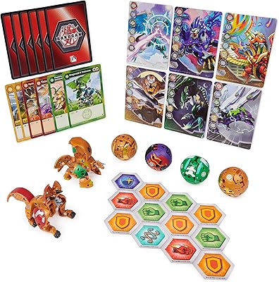Bakugan, armored alliance inbox et brawl pack avec 6 pièces exclusives