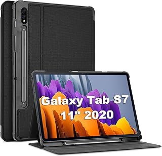 Procase smart housse de protection fine pliable avec support pour tablette galaxy s8