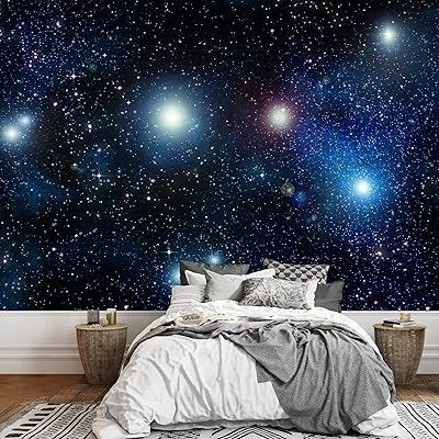 Mur 26 étoiles dans l'espace ou le ciel nocturne peinture