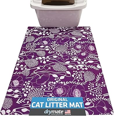 Tapis de litière pour chat dry mate good medicine bloom 5