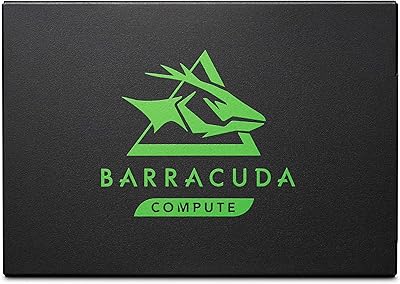 Seagate barracuda 120 ssd, 500 go, 2,5 pouces, sata, 6 gbit/s, pour ordinateur