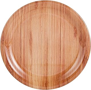 Servwell mélamine marron assiettes