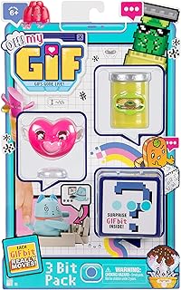 Oh ! my gif 3-bit playset - pogo réaliste et figurines d'action à