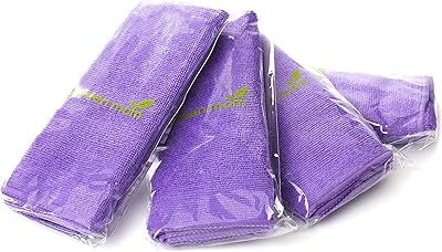 Chiffon de nettoyage d'écran en microfibre violette screen mom (paquet de 4)