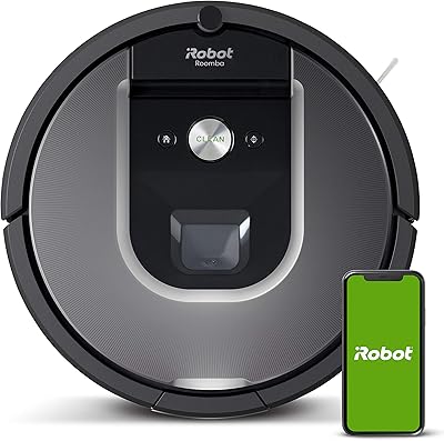 Aspirateur robot i roomba 960 - cartographie connectée wi-fi, fonctionne avec alexa, parfait