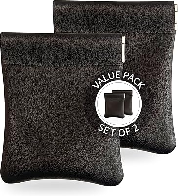 Pochette porte-monnaie en cuir pour hommes et femmes - porte-monnaie - pour pièces