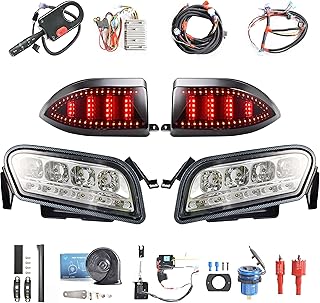 Kit d'éclairage led pour voiturette de golf nokins pour voiture de club tempo
