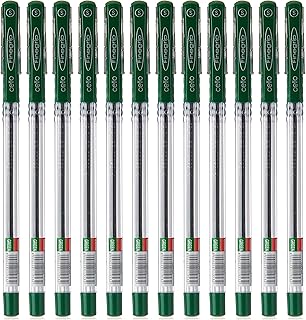Stylo à bille vinigrip cello 0,7 mm, paquet de 12, vert