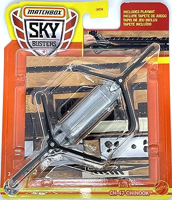 Matchbox 2022 skybusters ch-47 chinook hélicoptère 16 33