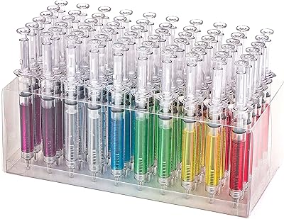 Stylo seringue allures & elgins plusieurs couleurs 60 unités (paquet de 1)