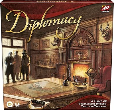 Jeu de société coopératif hasbro avalon hill diplomat, jeu de stratégie sur le thème