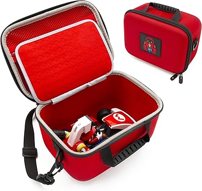 Étui de voyage rigide kismatics compatible avec nintendo switch mario kart home car circuit - sac de transport compatible avec mario life home cart avec bandoulière et séparateur rembourré. Un océan de bonnes affaires sur Diaytar Sénégal