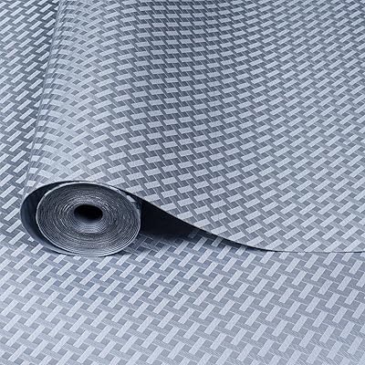 Rouleau de tapis d'étagère polyvalent en eva de qualité alimentaire elast pro, 30 cm x 5 pieds, pour tiroirs de cuisine, doublure de table, doublure d'étagère, doublure de garde-manger, étagère almirah (gris métallisé, lot de 2). Transformez votre façon de consommer avec Diaytar Sénégal